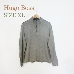 Hugo Boss Minimalist Mock Neck Pullover Sweater Mens XL
